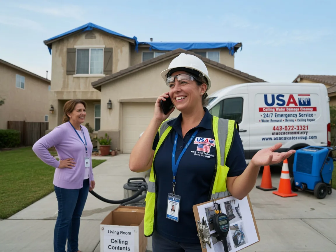 Ceiling Water Damage Restoration Livingston, IL FAQs